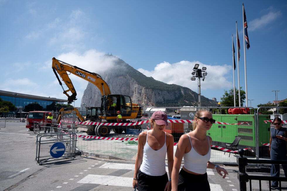 Gibraltar se défait du "dernier mur de l'UE" et des contrôles à la frontière