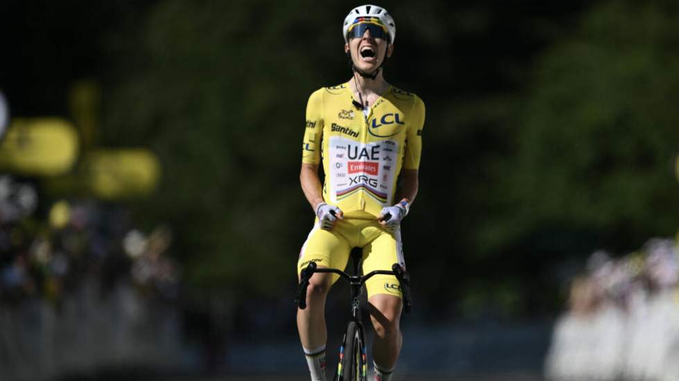 Tour de France : Tadej Pogacar remporte la 10e étape, sa troisième victoire d'étape