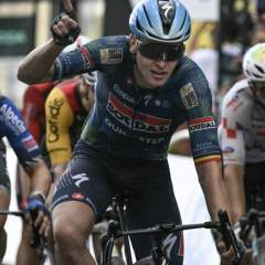 Tour de France : une troisième victoire pour le Belge Tim Merlier à Chalon-sur-Saône