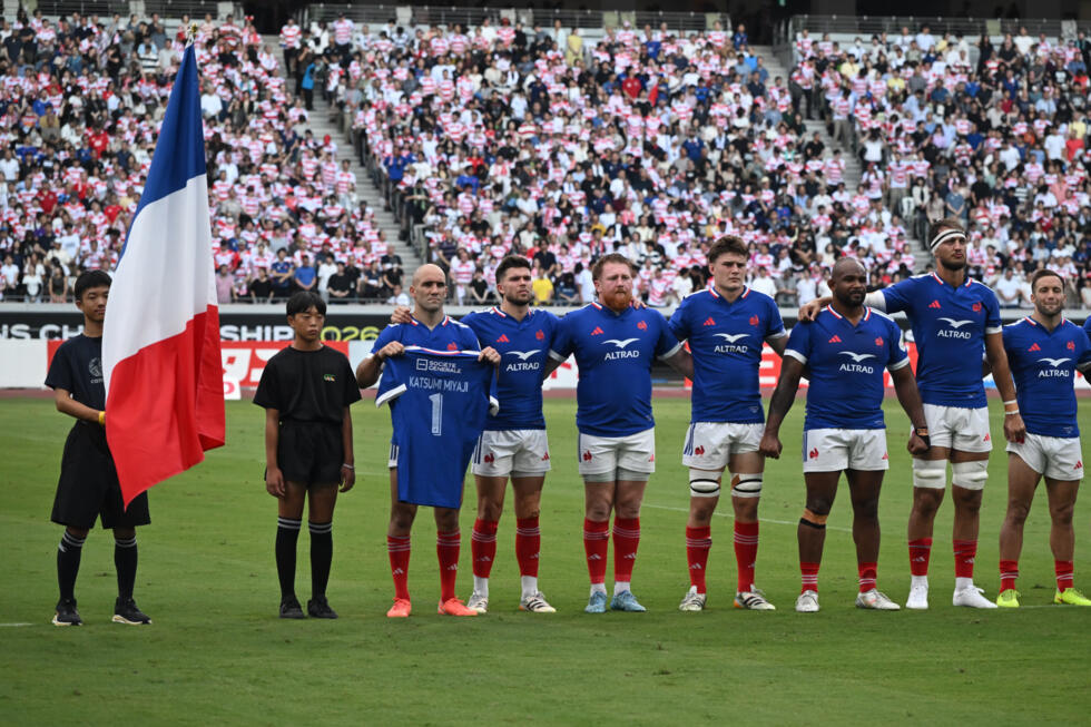 Championnat des nations : le XV de France s'impose largement face au Japon Championnat des nations : le XV de France s'impose largement face au Japon