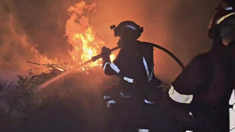 En Espagne, un incendie au nord de Madrid ravage 12 000 hectares de forêt En Espagne, un incendie au nord de Madrid ravage 12 000 hectares de forêt