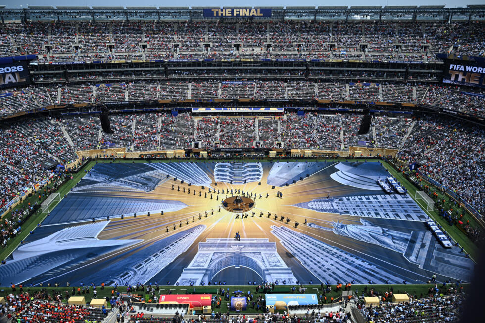 Un show façon Super Bowl pour la finale de la Coupe du Monde près de New York Un show façon Super Bowl pour la finale de la Coupe du Monde près de New York