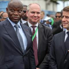Manganèse et base militaire au programme de la visite d'État du président gabonais à Paris