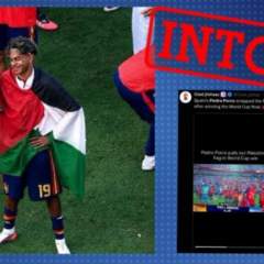 Mondial 2026 : de fausses images des joueurs espagnols arborant des drapeaux palestiniens