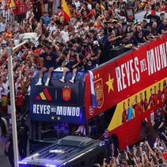 Mondial 2026 : les Espagnols en liesse communient avec leurs champions du monde
