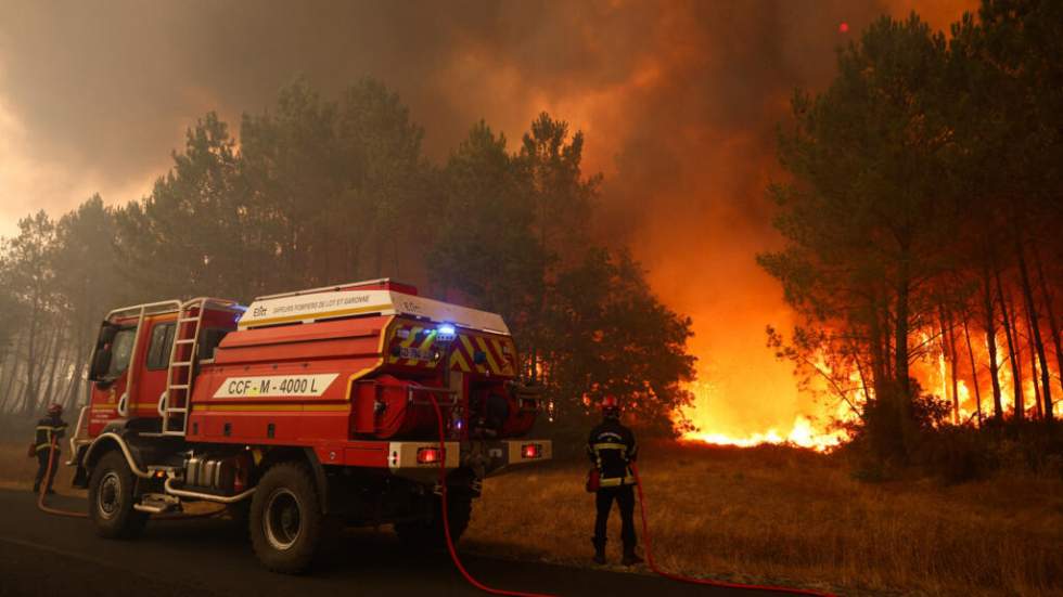 Incendie en Gironde : 2 400 hectares ravagés et des milliers de personnes évacuées Incendie en Gironde : 2 400 hectares ravagés et des milliers de personnes évacuées