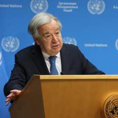 Antonio Guterres effectue une visite en Syrie, la première d'un chef de l'ONU depuis 2009