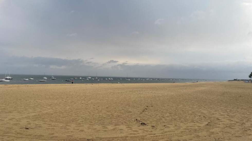 À Arcachon, face aux incendies, un ballet de vacanciers et d'évacués en quête d'une "respiration"