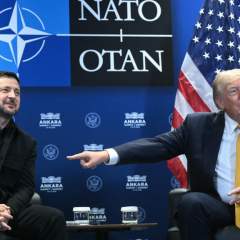 Zelensky attendu à la Maison Blanche pour décrocher le soutien de Trump