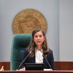 Khalida Boufedeche, première femme élue à la tête du Parlement algérien