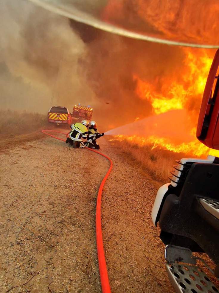 Incendies : "Ceux qui nient le réchauffement doivent ouvrir les yeux", selon le commandant Lecras