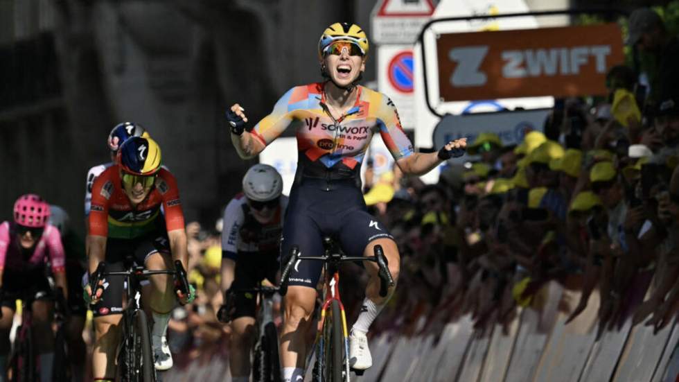 Tour de France Femmes : Lorena Wiebe s'adjuge la première étape et le maillot jaune