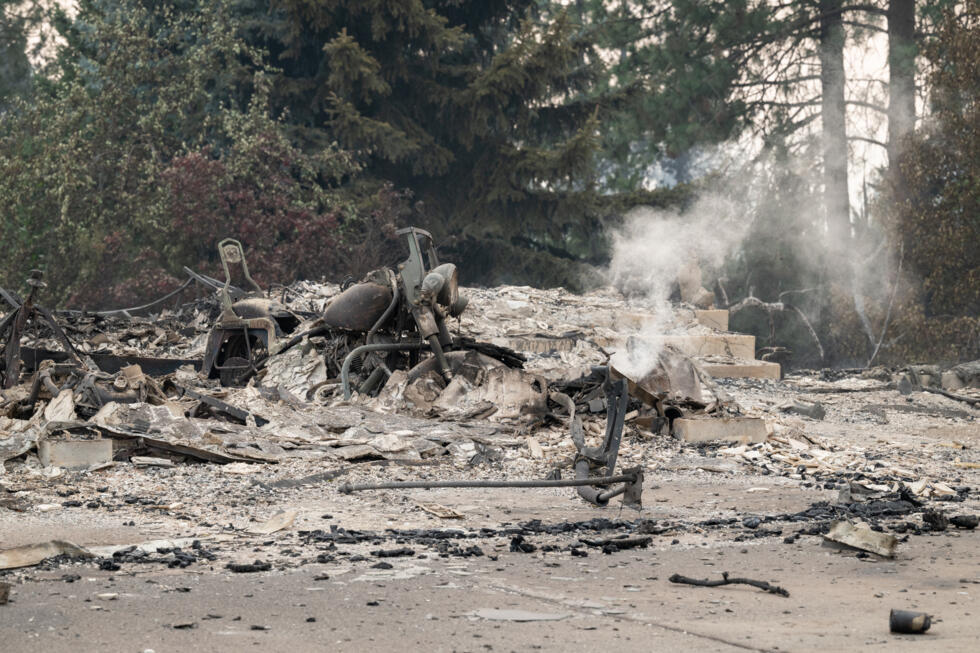 Incendies aux États-Unis : Spokane, dans l'État de Washington, ressemble à une "zone de guerre"