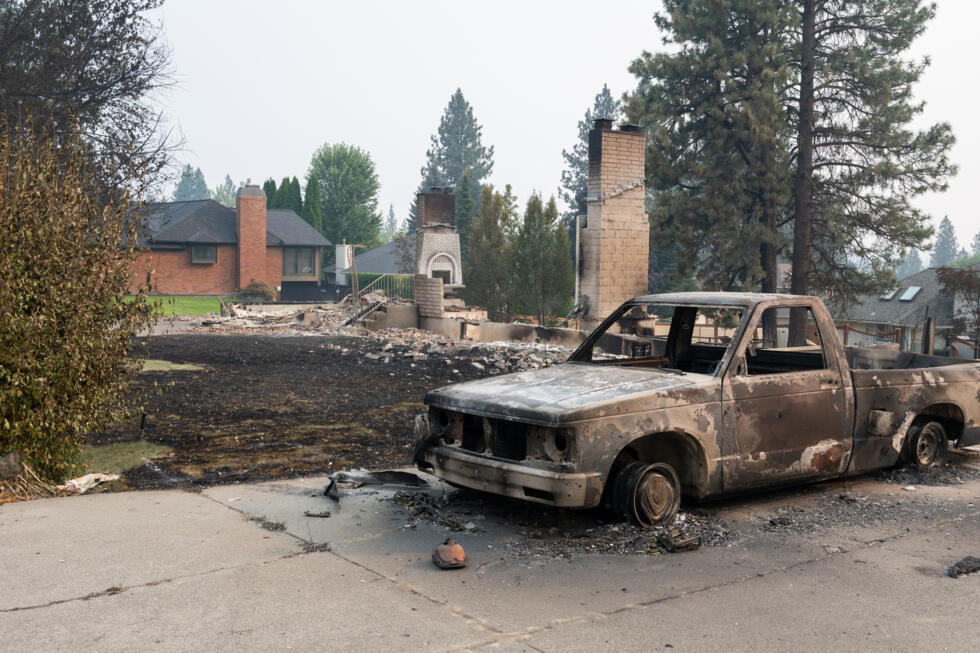 Incendies aux États-Unis : Spokane, dans l'État de Washington, ressemble à une "zone de guerre"