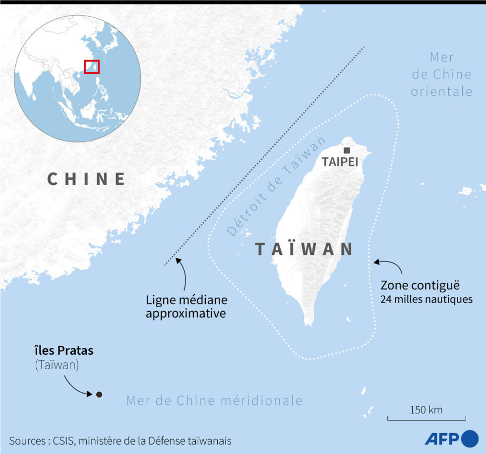 Taïwan lance des exercices militaires pour se préparer à une potentielle invasion chinoise Taïwan lance des exercices militaires pour se préparer à une potentielle invasion chinoise