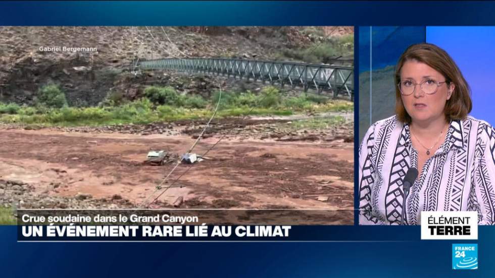 Un mur d'eau fond sur les randonneurs dans le Grand Canyon : le rôle du changement climatique