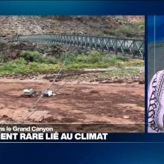 Un mur d'eau fond sur les randonneurs dans le Grand Canyon : le rôle du changement climatique