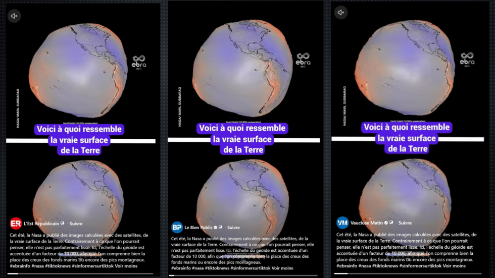 La Terre, une sphère difforme selon la Nasa ? Une confusion autour d'une représentation du globe