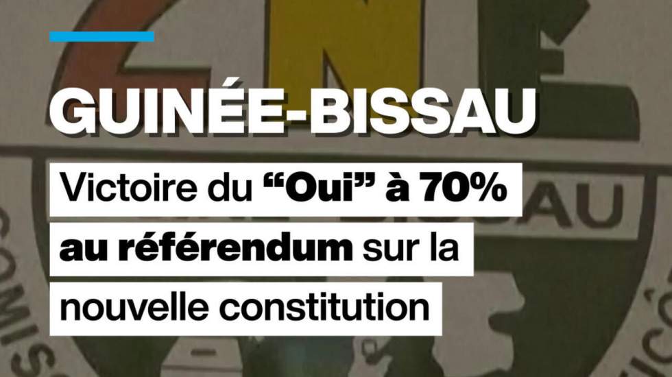 Guinée-Bissau : le "Oui" l'emporte au référendum sur la nouvelle constitution