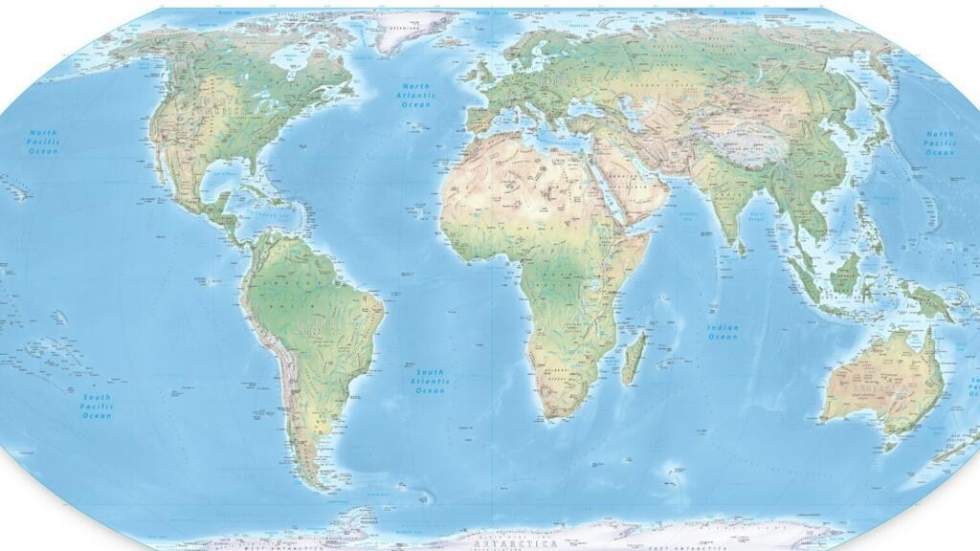 L'Afrique, l'Amérique latine et l'Asie du Sud agrandies dans la cartographie promue par l'ONU L'Afrique, l'Amérique latine et l'Asie du Sud agrandies dans la cartographie promue par l'ONU