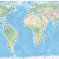 L'Afrique, l'Amérique latine et l'Asie du Sud agrandies dans la cartographie promue par l'ONU