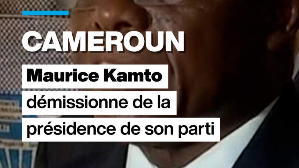 Cameroun : Maurice Kamto démission de la présidence de son parti