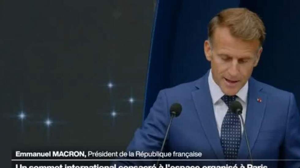 Sommet international de l'espace : Macron prend la parole sur l'ambition spatiale française