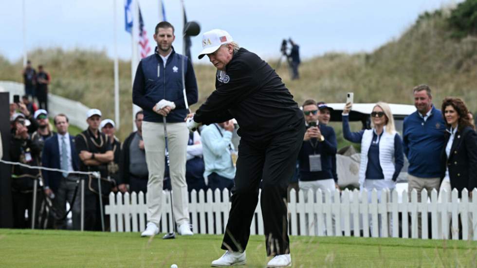 Donald Trump en Irlande pour un week-end de golf saupoudré de diplomatie