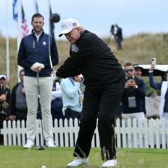 Donald Trump en Irlande pour un week-end de golf saupoudré de diplomatie