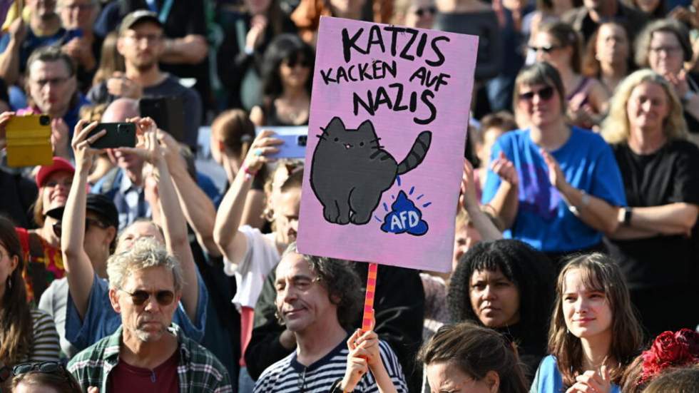 "Interdisez l'AfD" : des dizaines de milliers d'Allemands manifestent contre l'extrême droite