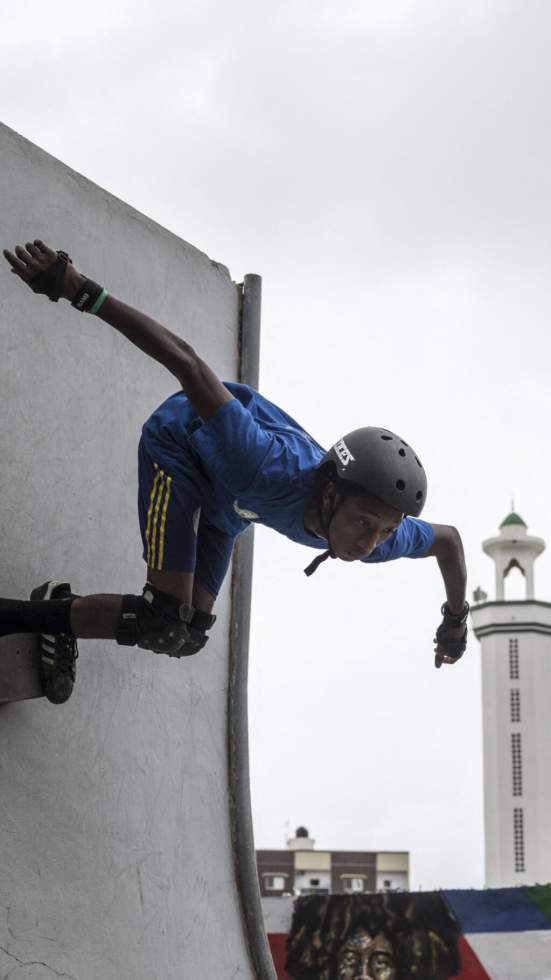 "Je suis un Lion, j'ai peur de rien" : les skateurs sénégalais veuillent briller aux JOJ à Dakar